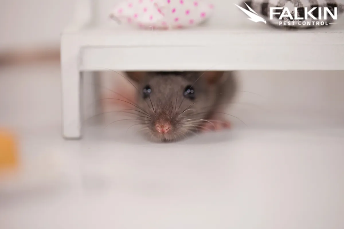 mouse hiding